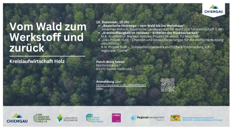 Kreislaufwirtschaft Wir bauen auf heimisches Holz