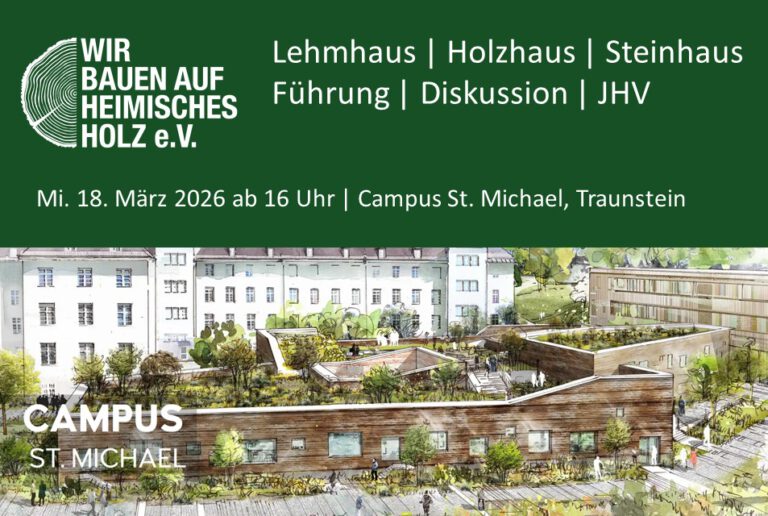 Lehmhaus, Holzhaus, Steinhaus - Wir bauen auf heimisches Holz e.V.