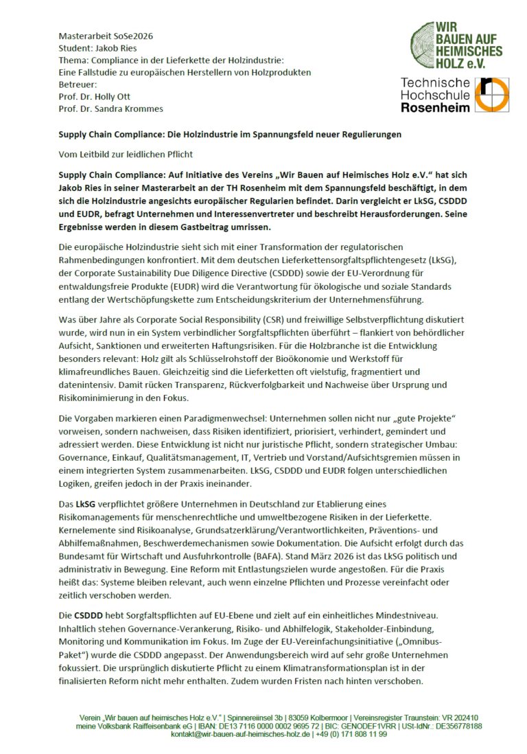 Jakob Ries Wir bauen auf heimisches Holz e.V.