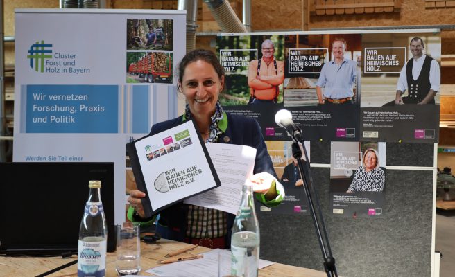 Jorun Klinger-Illner hält die Fäden in Südostoberbayern in der Hand