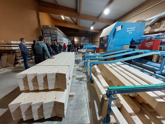 Wir bauen auf heimisches Holz e.V. Säger-Zimmerer-Workshop