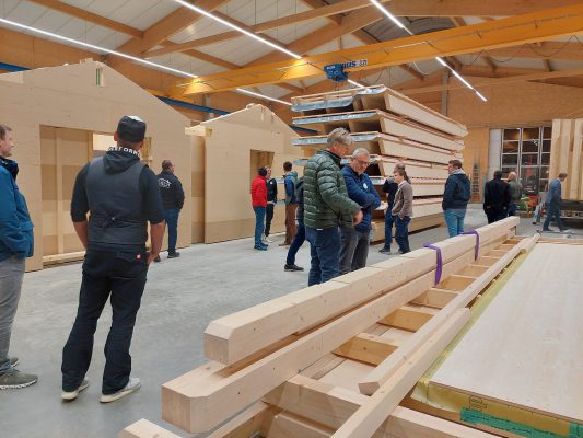 Wir bauen auf heimisches Holz e.V. Säger-Zimmerer-Workshop