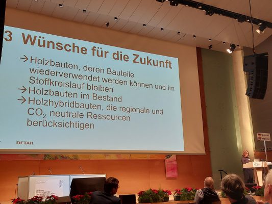 Wir bauen auf heimisches Holz e.V. Internationales Holzbauforum Innsbruck