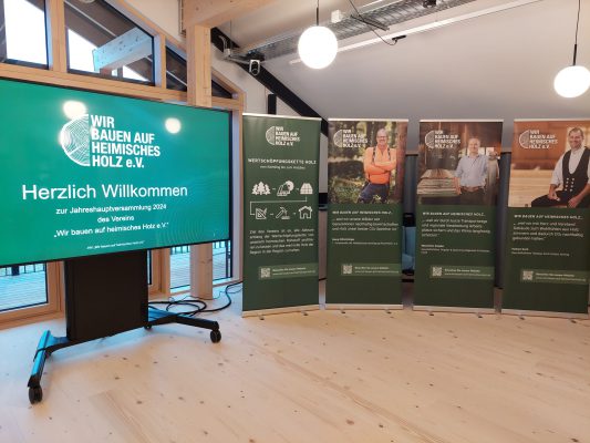 JHV Wir bauen auf heimisches Holz e.V.