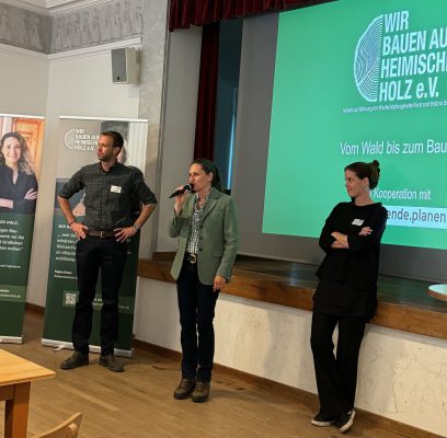 Vom Wald zum Bauholz - Wir bauen auf heimisches Holz e.V.
