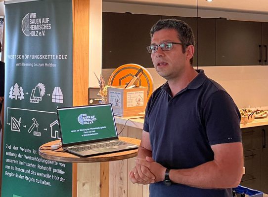 Vollgeschossholzbau - Wir bauen auf heimisches Holz