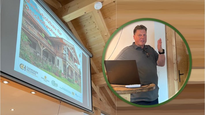 Vollgeschossholzbau - Wir bauen auf heimisches Holz