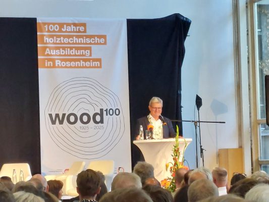 100 Jahre Holztechnische Ausbildung in Rosenheim - Wir bauen auf heimisches Holz e.V.