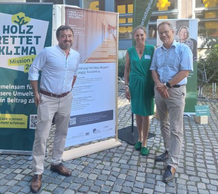 100 Jahre Holztechnische Ausbildung in Rosenheim - Wir bauen auf heimisches Holz e.V.