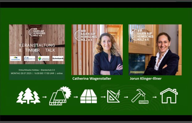 Wir bauen auf heimisches Holz e.V. - Brandschutz 8TimberTalk