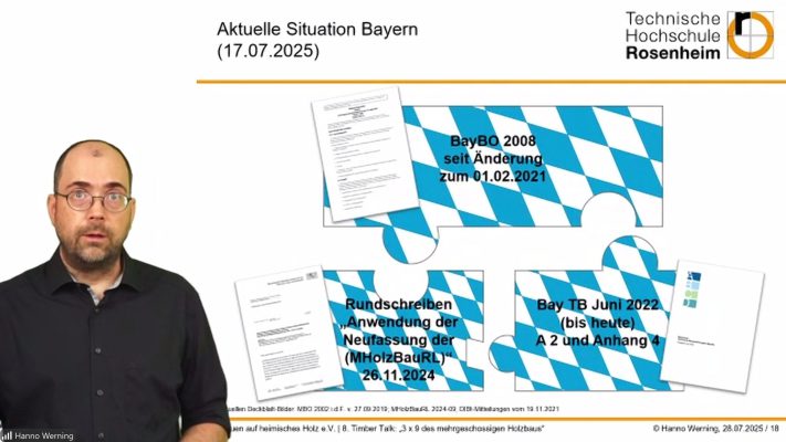 Wir bauen auf heimisches Holz e.V. - Brandschutz 8TimberTalk