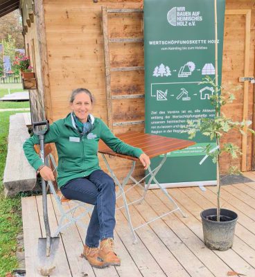 Wir bauen auf heimisches Holz e.V. Baumpflanz-Challenge