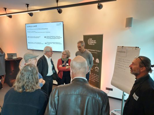 Wir bauen auf heimisches Holz e.V. Holzbau Exkursion EuRegio Interreg Rosenheim Tirol