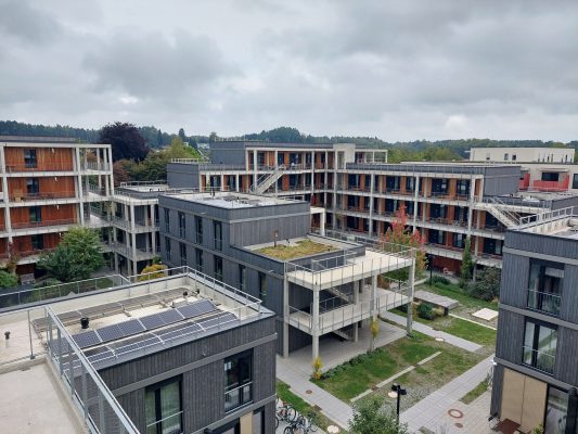 Wir bauen auf heimisches Holz e.V. Holzbau Exkursion EuRegio Interreg Rosenheim Tirol
