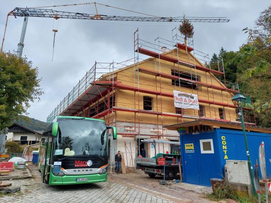 Busexkursion Wir bauen auf heimisches Holz e.V. Traunstein, Berchtesgadener Land, Salzburg