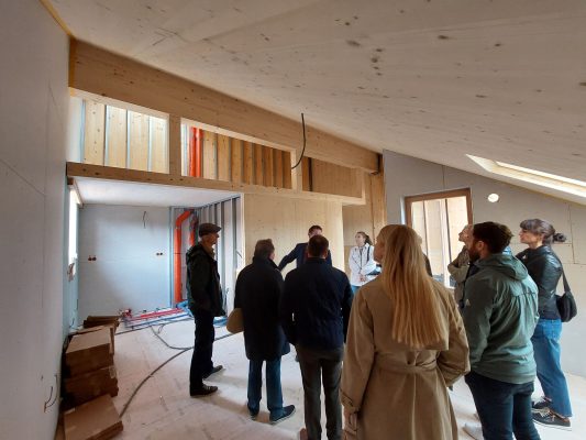 Busexkursion Wir bauen auf heimisches Holz e.V. Traunstein, Berchtesgadener Land, Salzburg