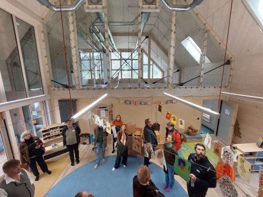 Busexkursion Wir bauen auf heimisches Holz e.V. Traunstein, Berchtesgadener Land, Salzburg