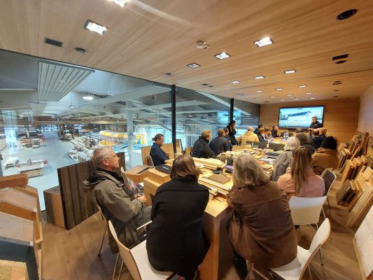 Busexkursion Wir bauen auf heimisches Holz e.V. Traunstein, Berchtesgadener Land, Salzburg