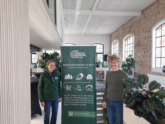 Blaesig Jubiläum Wir bauen auf heimisches Holz