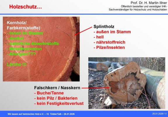 10. TimberTalk Holzschutz "Wir bauen auf heimisches Holz e.V."
