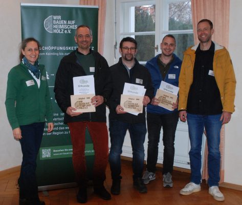 Lehm Holz Stein - JHV Wir bauen auf heimisches Holz e.V.