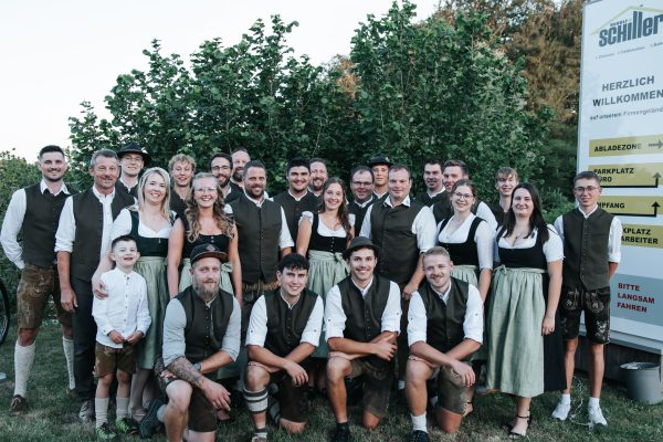 Messestand beim Tag der offenen Tür Zimmerei Schiller