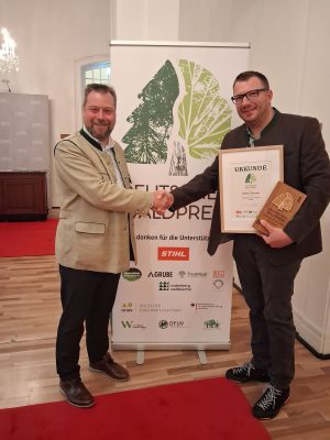 Waldbesitzer des Jahres bei Wir bauen auf heimisches Holz e.V.