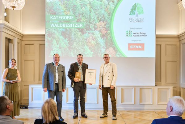 Waldbesitzer des Jahres bei Wir bauen auf heimisches Holz e.V.