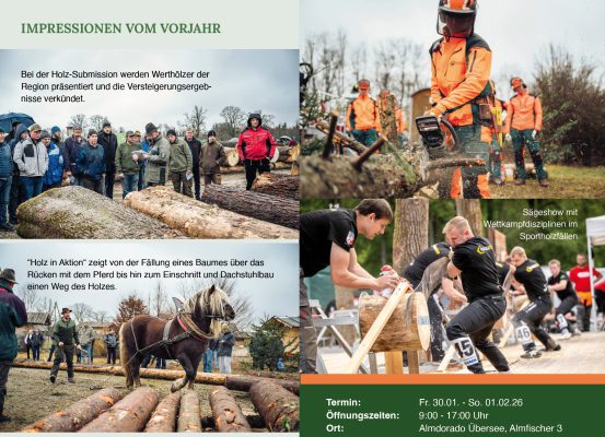 Oberbayerische Holztage Vorbereitung