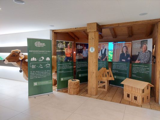 BGL-Milch baut auf heimisches Holz