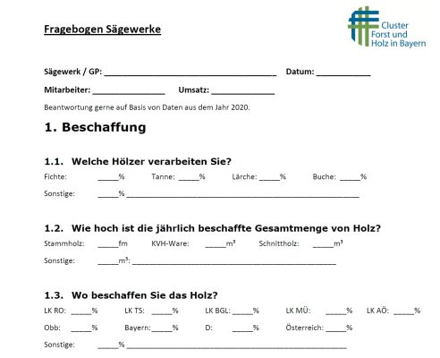 Stoffströme Wir bauen auf heimisches Holz
