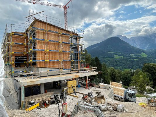 Wir bauen auf heimisches Holz Bustour Euregio Interreg