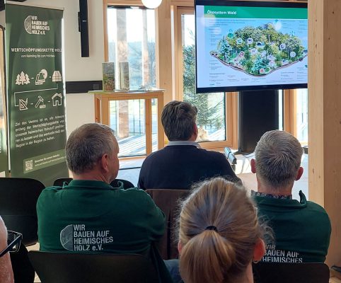 Vereins-Jacke Wir bauen auf heimisches Holz e.V.